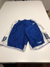 Game Worn Used Tulsa Golden Hurricane Basketball Shorts Nike Size XL