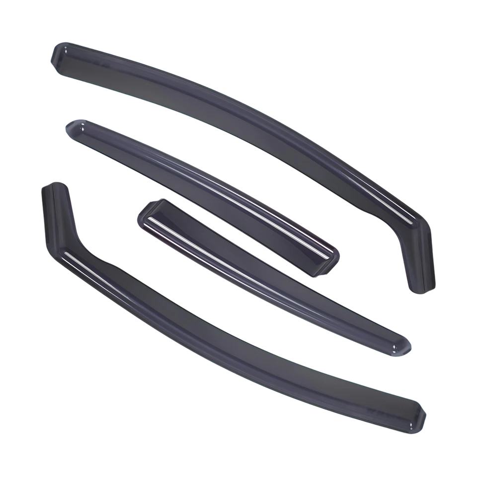 4X Genuine Vauxhall Insignia MK1 2009-2017 5 Door Estate Wind Deflectors Smoke - Image 3 of 4