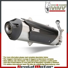 Terminale Scarico MIVV Urban Acciaio inox per Gilera Fuoco 500 2006 > 2007