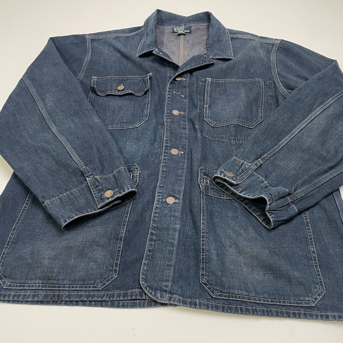 ジャケット・アウター 00s~ Ralph Lauren denim swing top Denim And Supply Ralph Lauren Jeans Gold Grommet Toggle