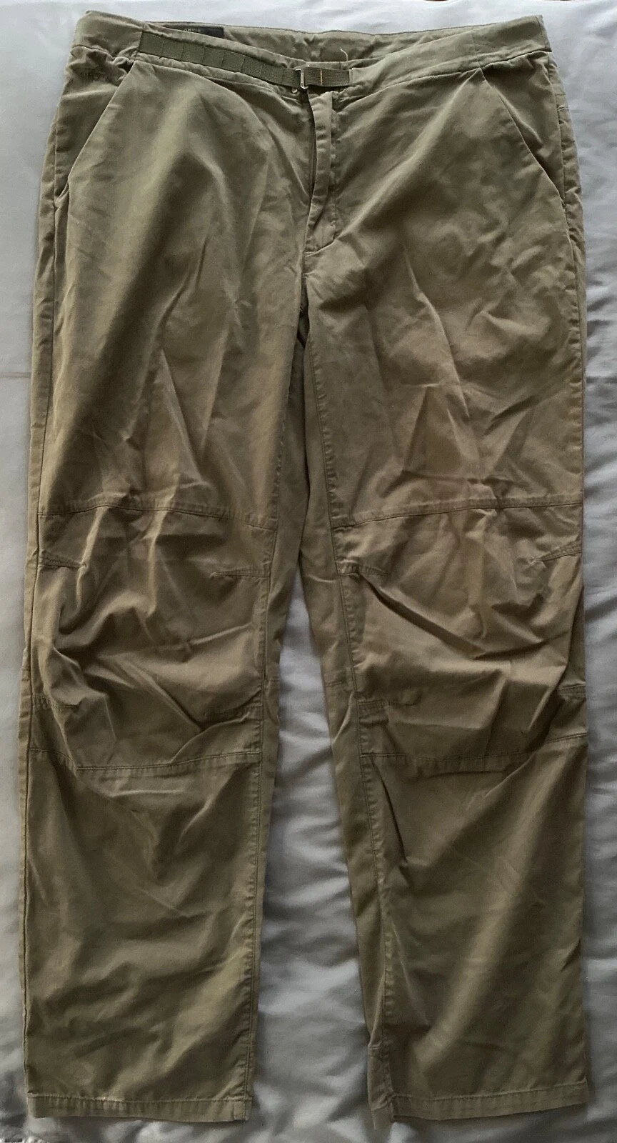 Orvis Trout Bum Fishing Pants Olive Mens 38x33 EXC Outdoor Cotton/Nylon