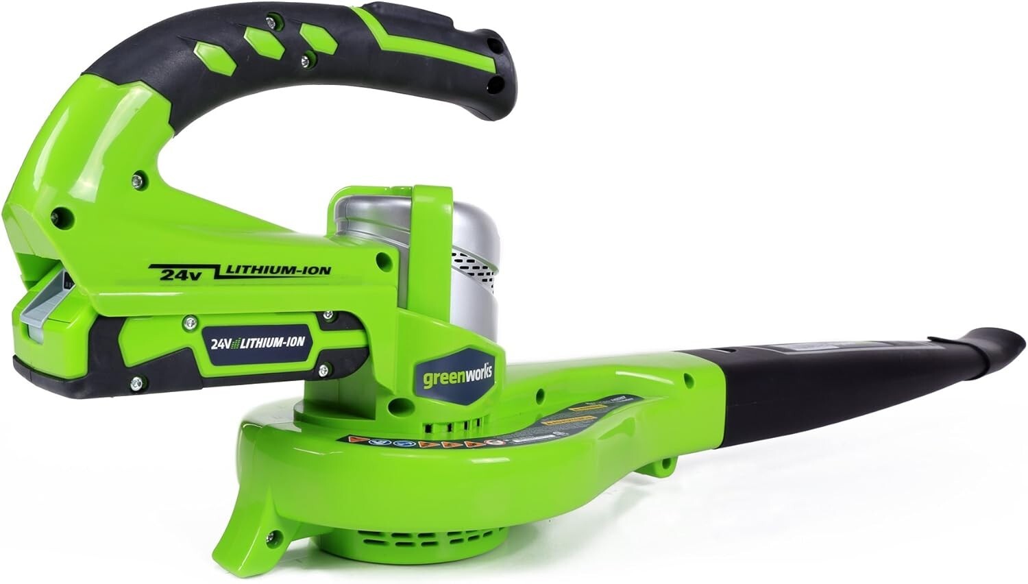 24V Lightweight Leaf Blower with Battery - 2-Speed Power for Effortless Cleaning