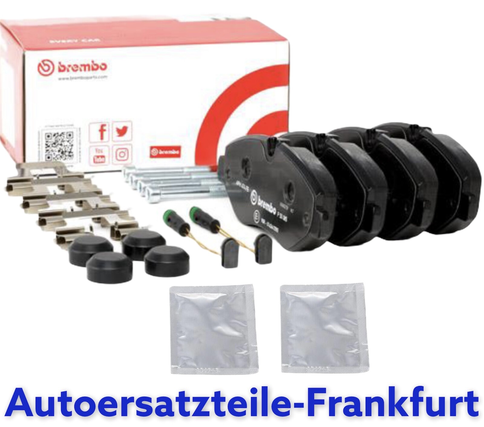 BREMBO Bremsbeläge MERCEDES-BENZ SPRINTER 906 VITO VIANO W447 VW CRAFTER VORNE