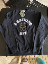 Bape College Crewneck Sweatshirt
