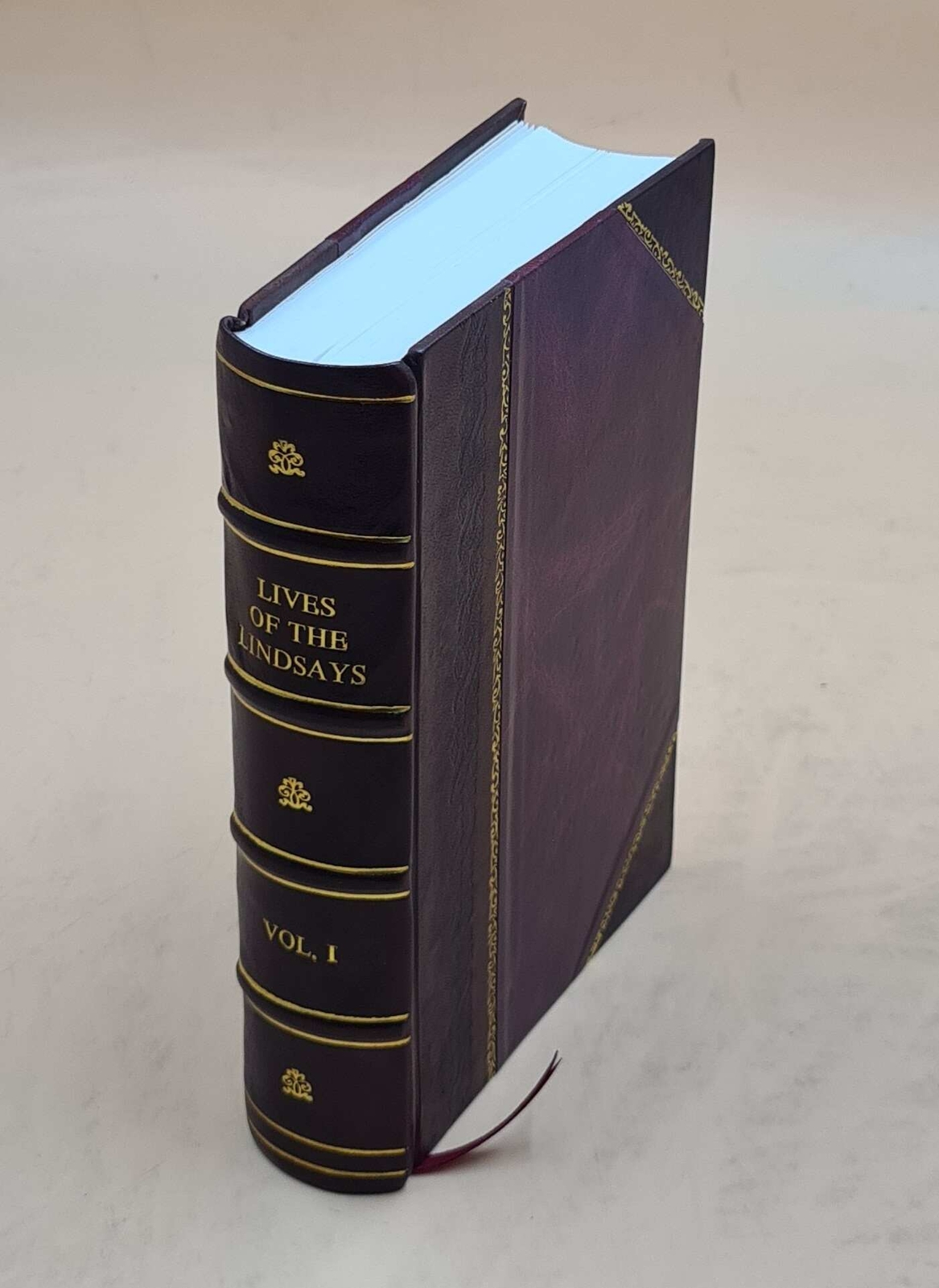 Lives of the Lindsays Memoir of the Houses of Crawford Leather Bound Edition