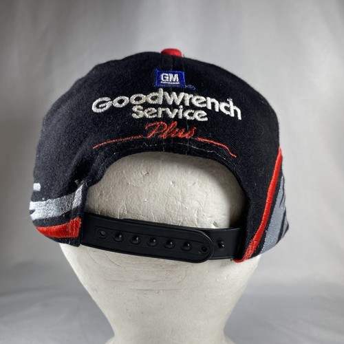 Vintage Dale Earnhardt Sr Mütze Snapback #3 Splash rot schwarz Cap Chase Authentics - Bild 3 von 7