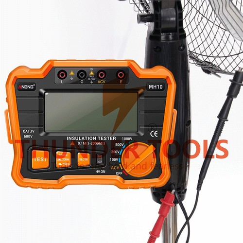 Thunder Tools ANENG MH10 Digital Insulation Resistance Tester 0.1MΩ-2000MΩ - Bild 6 von 23