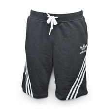 Adidas TS FT Shorts Black White S Unisex long Z74122 Three stripes