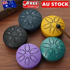 3 Inch 6 Tone Mini Buddha Stones Steel Tongue Drum Sound Healing Drum Instrument