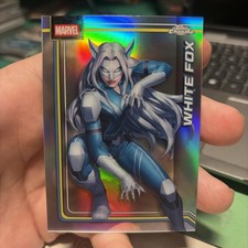 2026 topps chrome marvel 196 White Fox Refractor