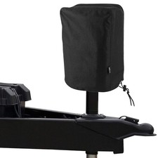 BougeRV RV Electric Tongue Jack Cover 600D Universal Black RV Trailer Electric