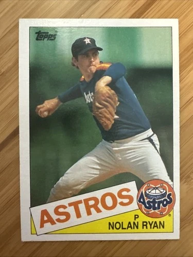 Nolan Ryan 1985 Topps - Houston Astros #760