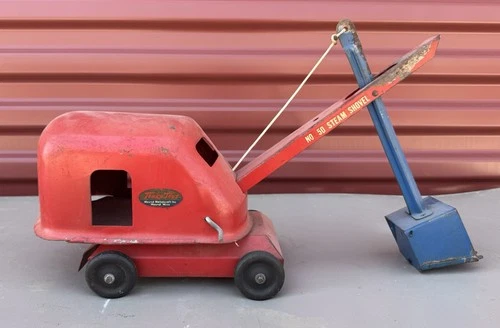 Vintage Tonka Toys 1947-1955 No. 50 Steam Shovel Mound Metalcraft Inc. USA Made!