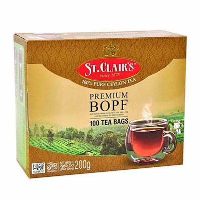St. Clair's Ceylon Premium Ceylon BOPF Teebeutel Schwarztee BOPF 100 Beutel