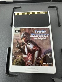 Lode Runner Lost Labyrinth PC Engine HuCard Japan import US Seller