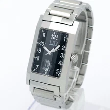 DUNHILL DUNHILLION 8014 QUARTZ WATCH Black JP