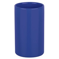 Zahnputzbecher Spirella Keramik 7X11,5 Cm Blau ZahnbüRstenhalter Badezimmer