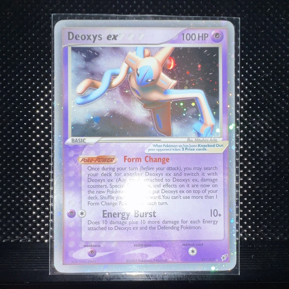 Pokémon TCG EX Deoxys Ultra Rare Individual Collectible Card Game