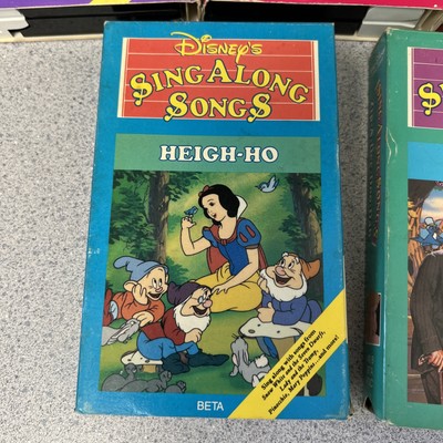 Disney Sing Along Songs Heigh-Ho, You Can Fly, Bare Necessities