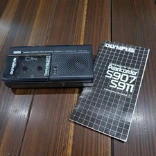 OLYMPUS Pearlcorder S911 Microcassette Recorder VCVA Fast w/Manual Fully Works