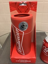 Budweiser 4 In 1 Can Cooler Holder Bluetooth Speaker Beer Alcohol Gift For Men