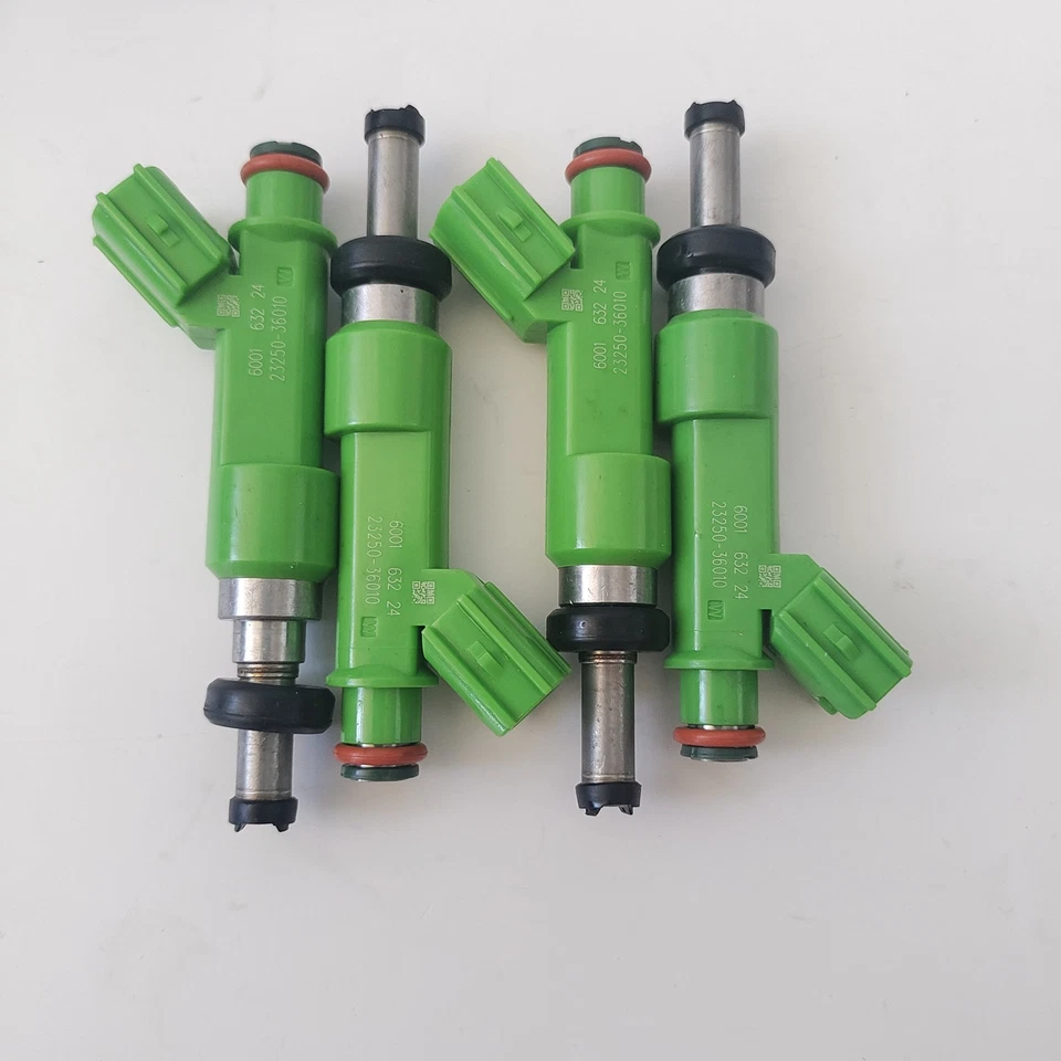 4x Inyectores de combustible Denso para Toyota Camry RAV4 2009-2012 Highlander 23250-36010 Foto 3 de 4