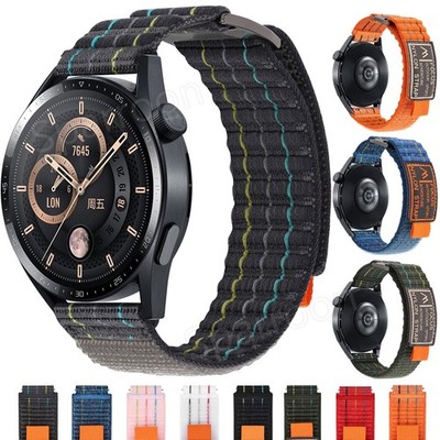 Sport Nylon Armband Für Samsung Galaxy Watch 7 FE 6 5 4 3 Classic Gear 20mm 22mm