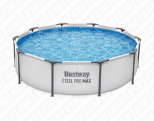 Image of Bestway 3.66m Steel Pro Max Frame Pool Set – Above Ground Swimming Pool