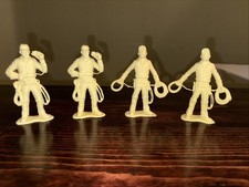MARX Telephone Lineman Figures - Lot
