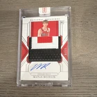 Panini National Treasures Matas Buzelis Rookie Patch Auto #112/99 Bulls 2024-25