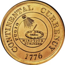 HK-852b var. -  (1961) Continental Dollar Restrike on 1887-S $20 / NGC MS-64 PL