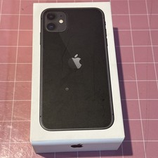 Apple iPhone 11 64 GB Black EMPTY BOX ONLY No Phone