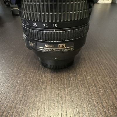 Nikon DX NIKKOR 18-105mm f/3.5-5.6G ED Zoom Lens Nikon F Mount Auto/Manual