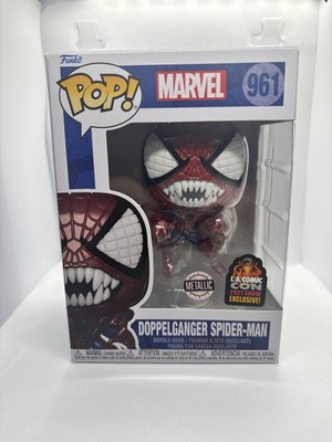 Funko POP! Marvel Doppelganger Spider-Man #961 [Metallic] LA Comic Con Exclusive