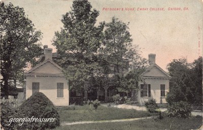 GA~GEORGIA~OXFORD~EMORY COLLEGE~PRESIDENT'S HOME~C.1910