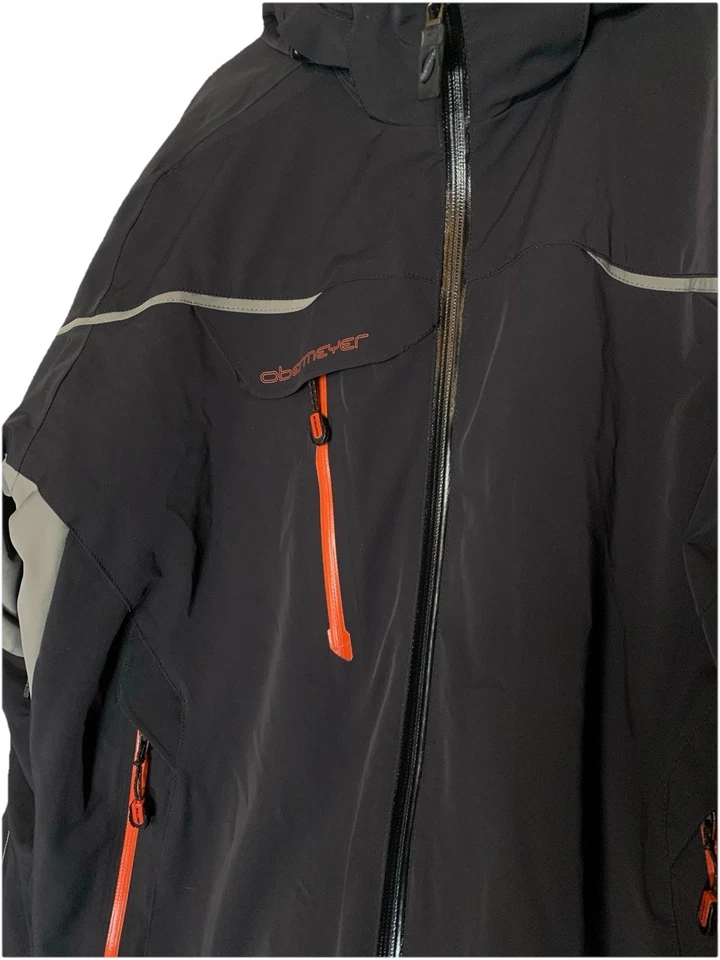 OBERMEYER Ski Jacket Kestrel Men’s Large Snowboard Coat Recco Parka - Image 4 of 4