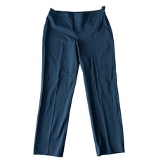 Talbots Heritage Black Straight Leg Dress Pants Classic Workwear Quiet Trousers