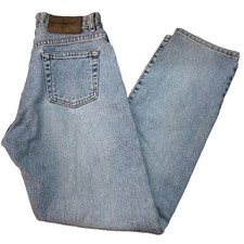 VTG Calvin Klein Jeans Women s Size 5 Mom Jean High Rise Button Fly Light Wash