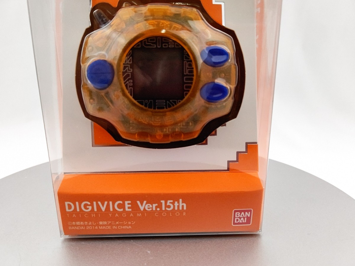 Digivice Ver.15th Yagami Taichi Orange Color Digimon Adventure