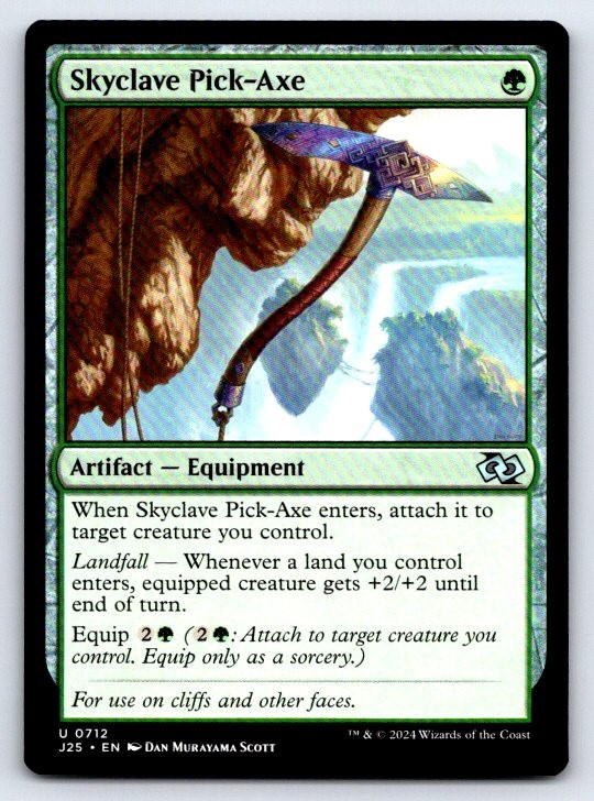 Skyclave Pick-Axe 712 Uncommon Foundations Jumpstart Magic: The Gathering