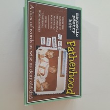 Magnetic Poetry Kit Fatherhood 2004 New In Box