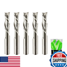 1/4 Router Bits 1/4 Shank, Spiral Downcut Router Bit, 1/4 Inch CNC Router Bits, 