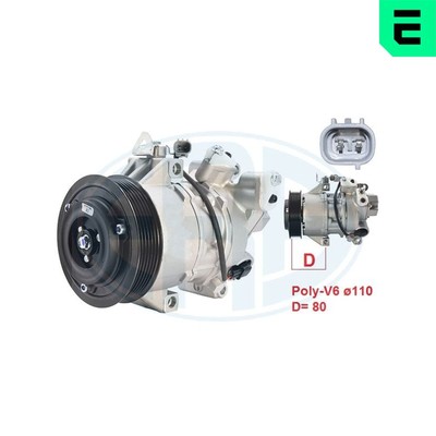 Kompressor Klimaanlage ERA 670083 für TOYOTA YARIS SCP10_ SCP10R SCP12_ SCP13_