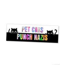 Pet Cats Funny Car Magnet Sticker, Waterproof Bumper Magnets for Cats Multi01