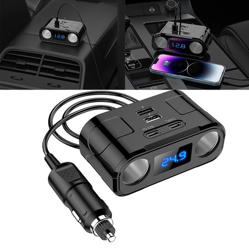 Intelligent 60W PD Quick Charge Car Charger Adapter for Various Devices - Zdjęcie 21 z 24
