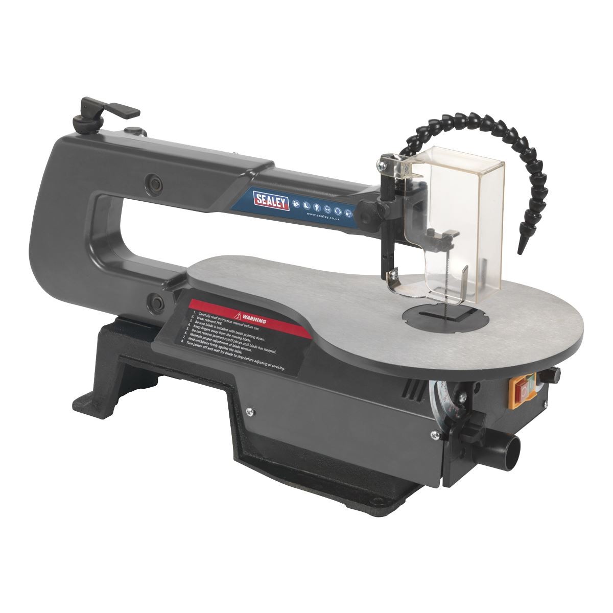 Sealey Variable Speed Scroll Saw 406mm Throat 230V SM1302 - Image 3