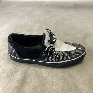 Jack Skellington Slip On Vans Women’s 8 Men’s 6.5 Vans The Nightmare Before Christmas Slip On Jack Skellington  main image 4