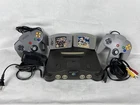 Vintage Nintendo 64 Bundle - Console, 2 Controllers, 256KB Memory Card, Games
