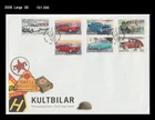 Sweden 2009 FDC Cachet. Cult Cars. Engraver P.Naszarkowski & Martin Morck