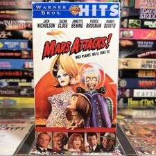 Mars Attacks (VHS, 1998, Widescreen) for sale online | eBay